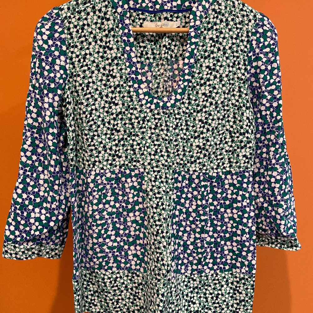 Boden Mollie top patchwork hodgepodge